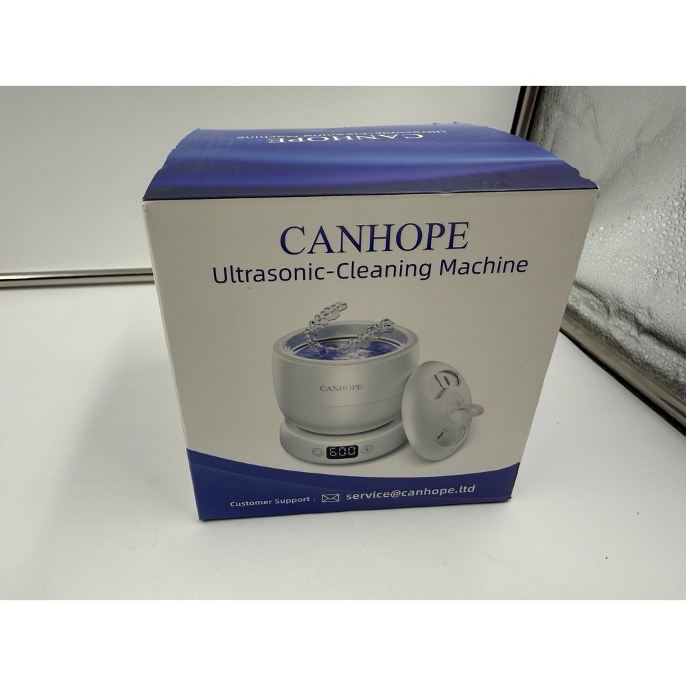 Ultrasonic Retainer Cleaner Machine Ultrasonic Jewelry‎ Cleaner Denture Cleaner - Picture 3 of 9